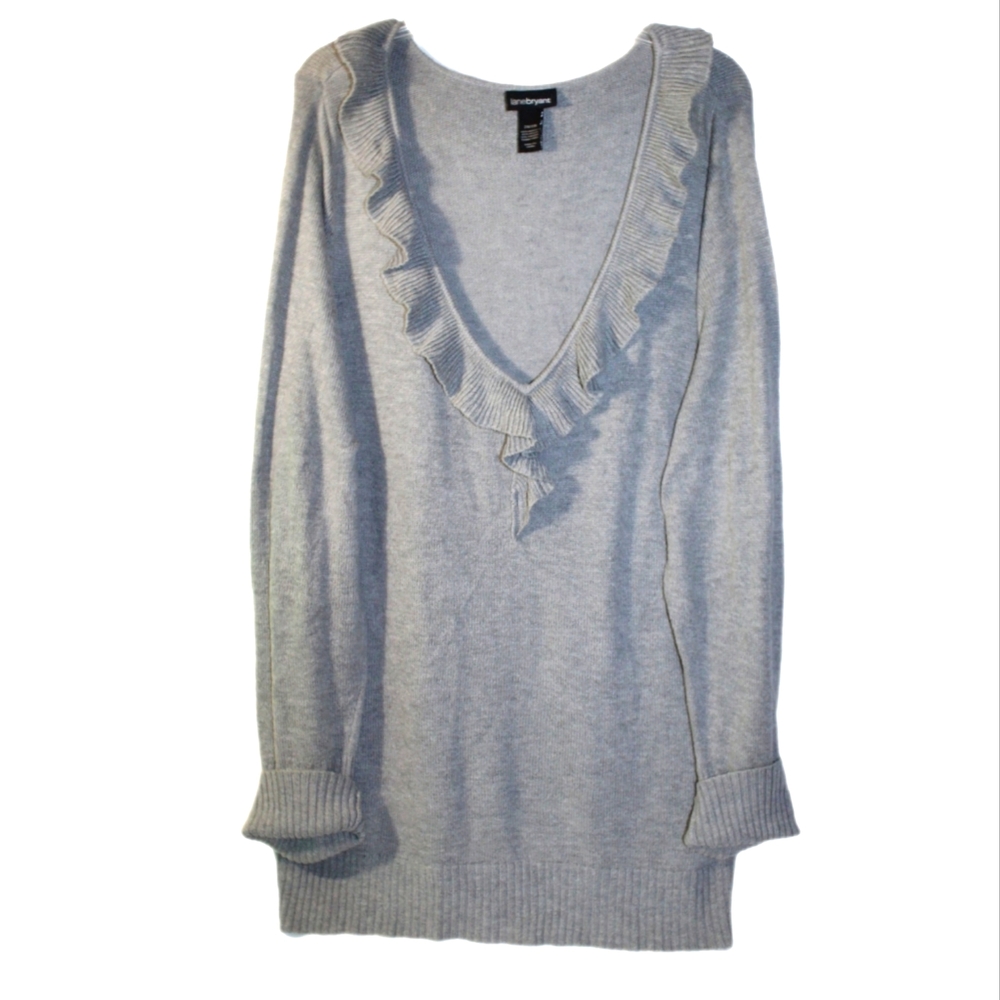 Women's Lane Bryant Angora Ruffle Sweater